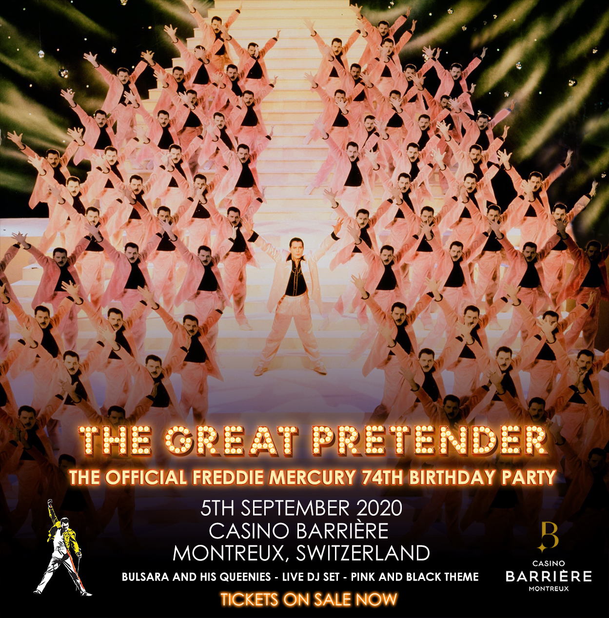 Fiesta Cumpleaños Freddie Mercury Montreux 2020